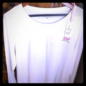 Vineyard Vines NWT LS White Tee
